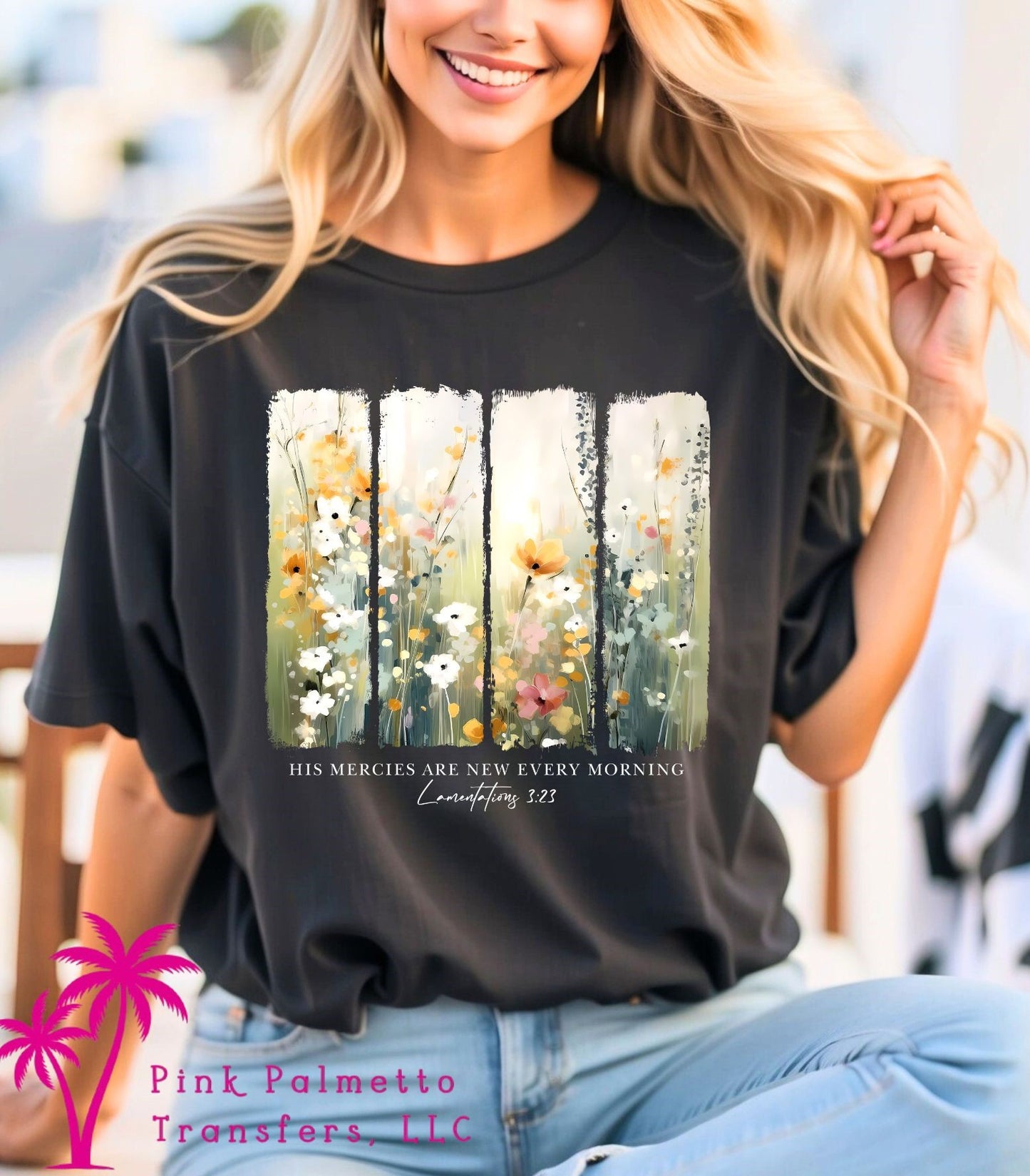 His Mercies Are New Short Sleeve Tshirt