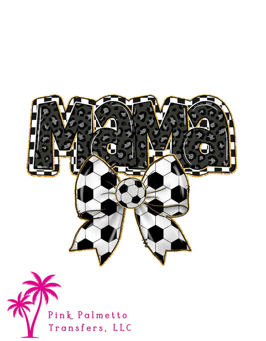 Cheetah Soccer Mama 12" DTF Transfer