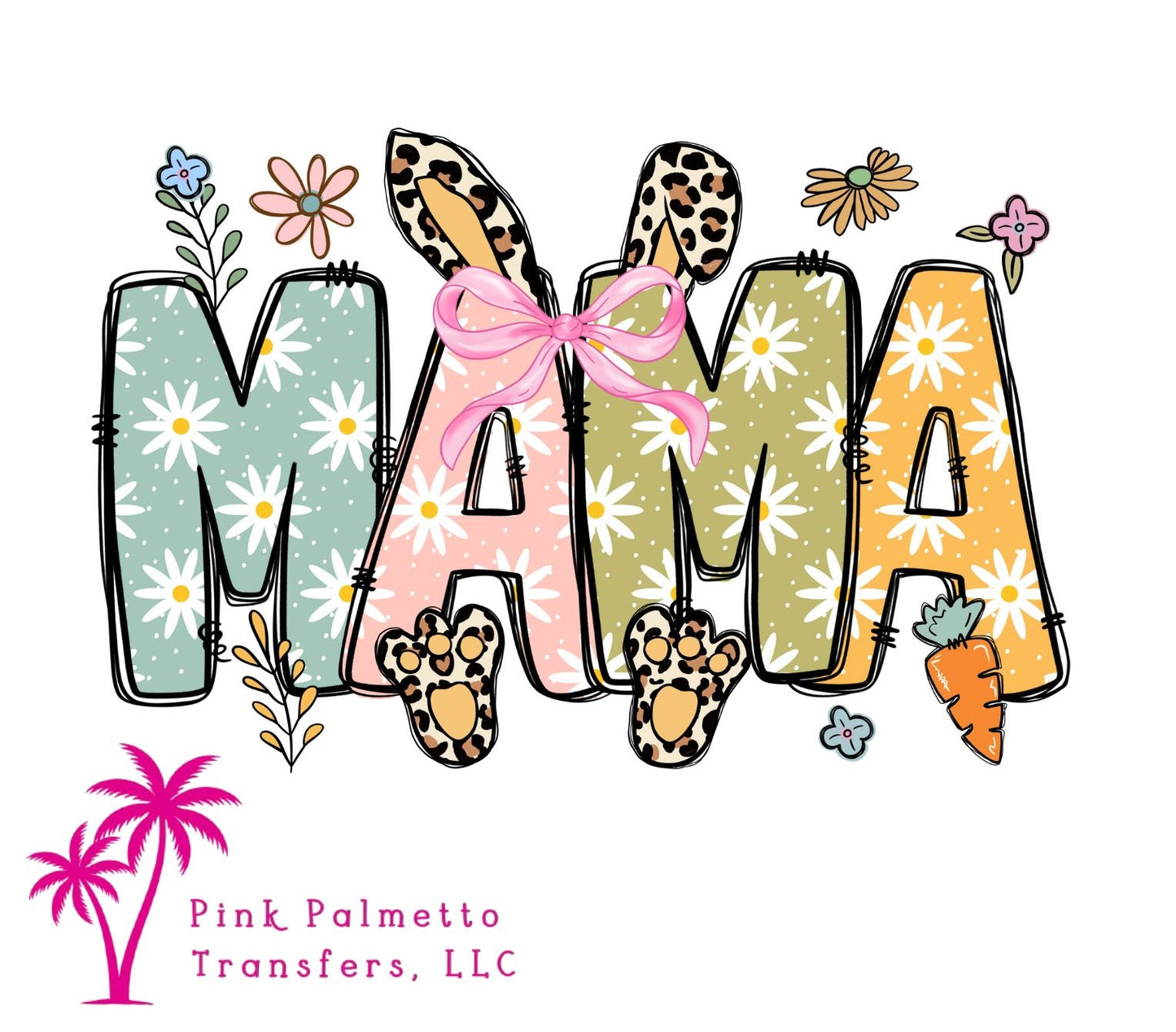 Easter Mama 12" DTF Transfer