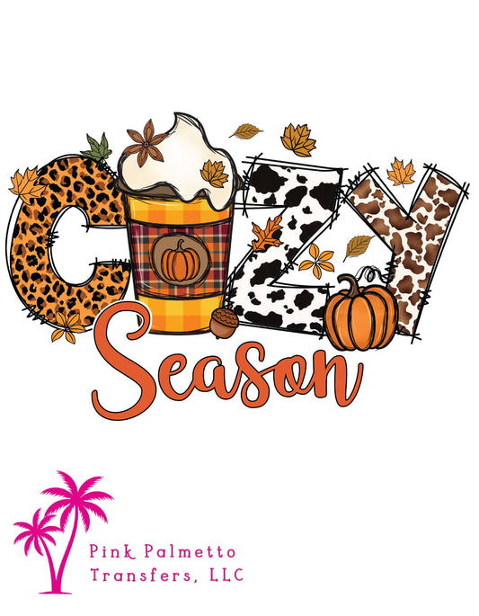 Cozy Season 12" DTF Transfer