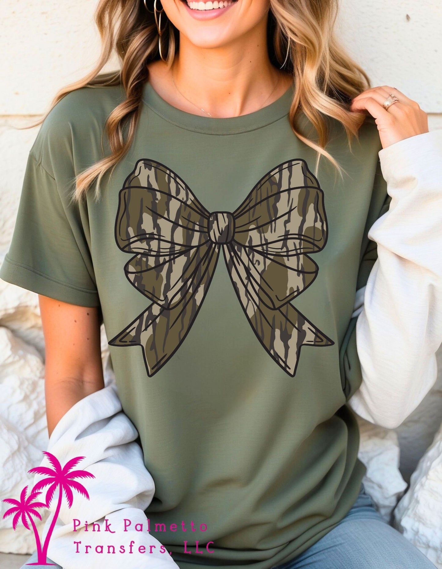 Camo Bow Tshirt