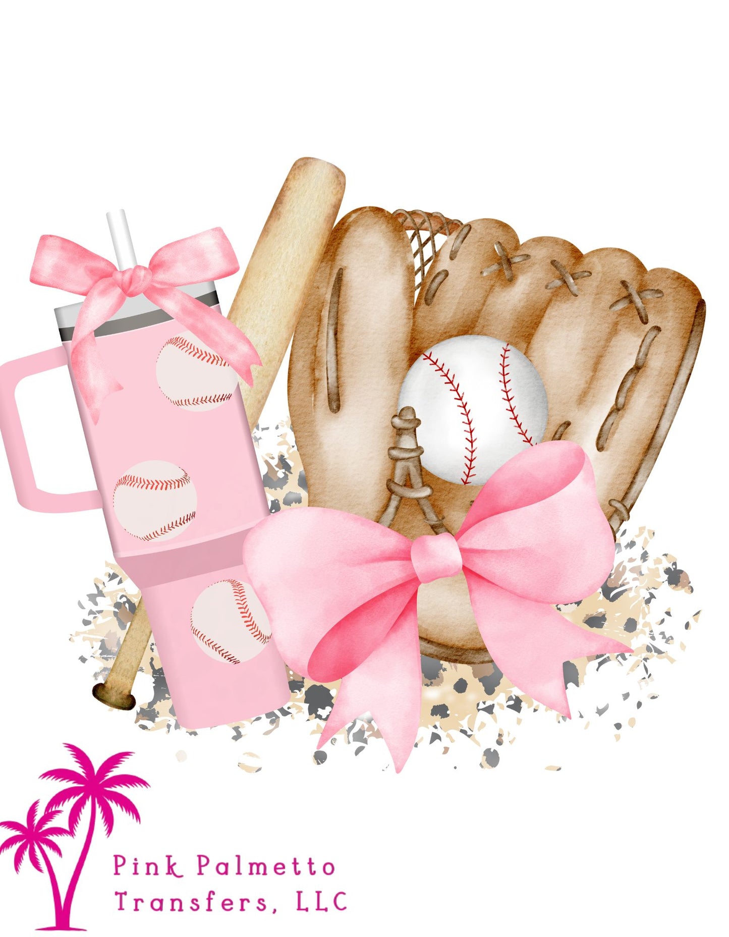 Coquette Baseball 12" DTF Transfer