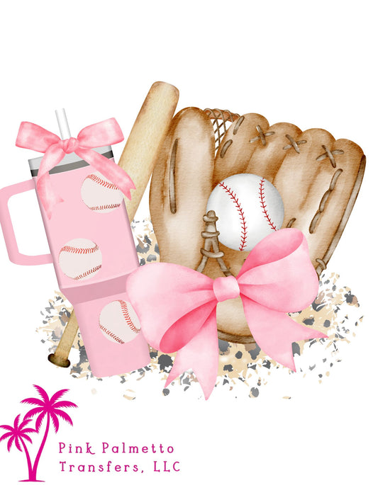 Coquette Baseball 12" DTF Transfer