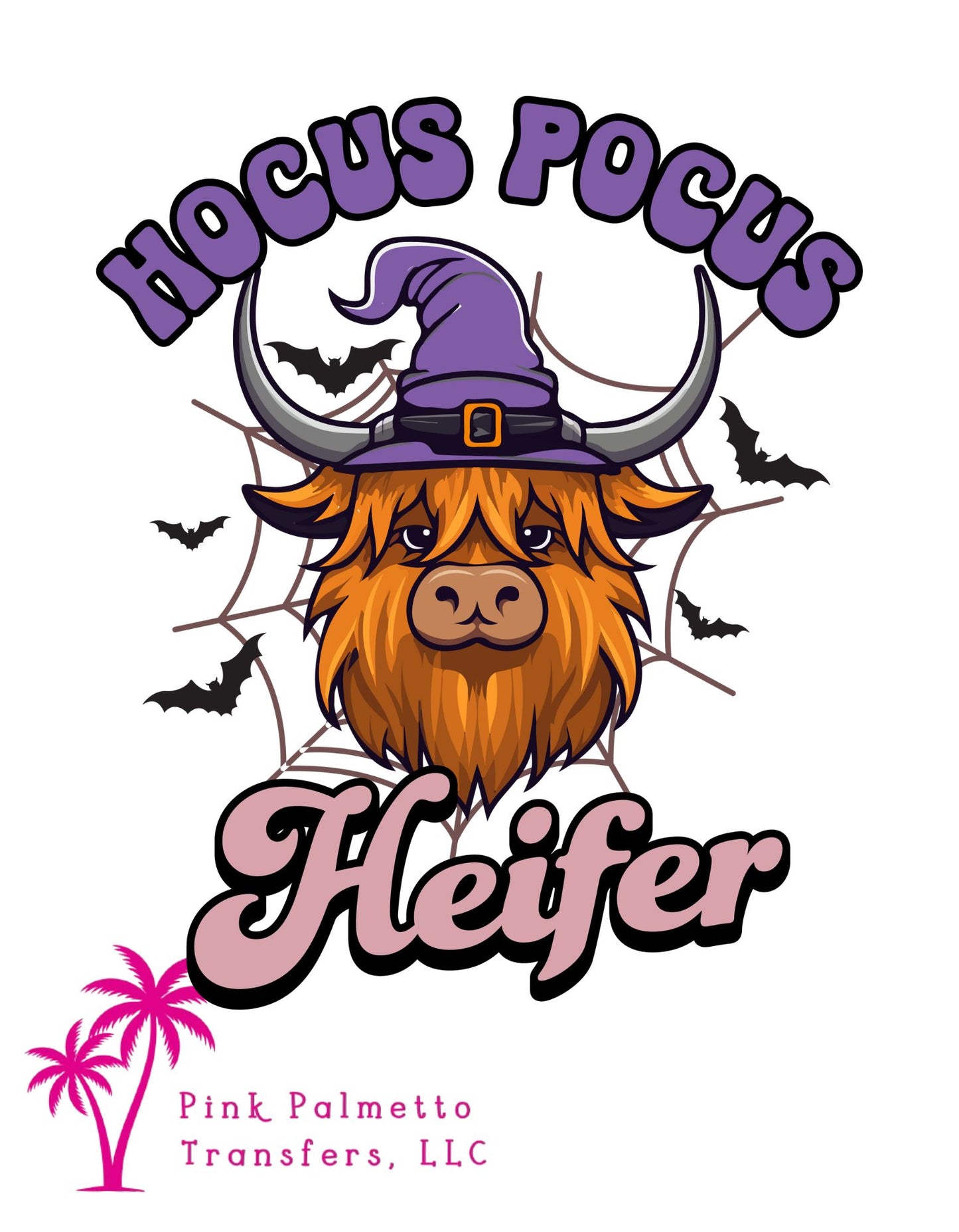 Hocus Pocus Heifer 12" DTF Transfer