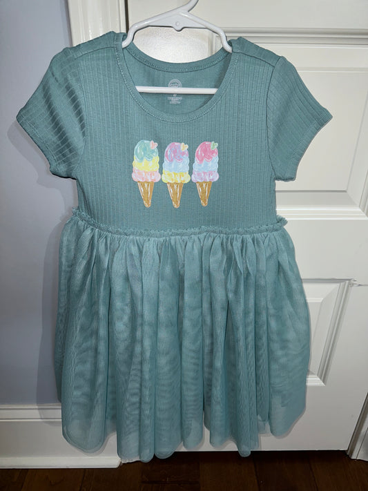 Ice Cream Girls Youth Dress