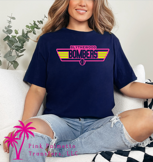 Neon Blythewood Bombers Tshirt