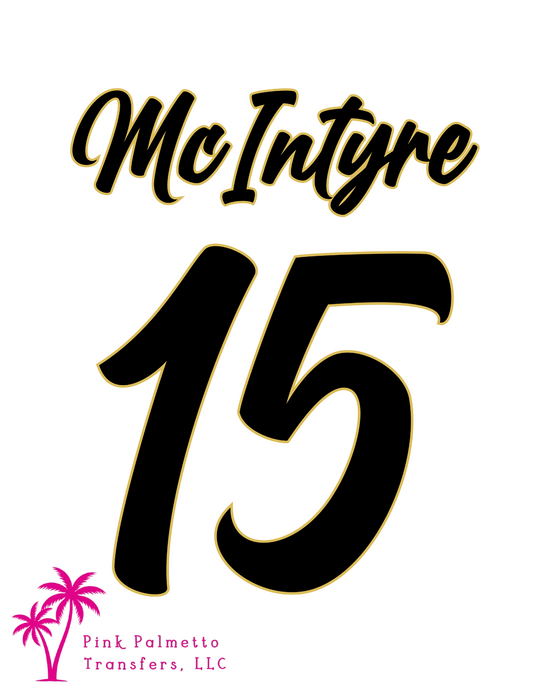 Custom McIntyre15 Men 10" DTF Transfer