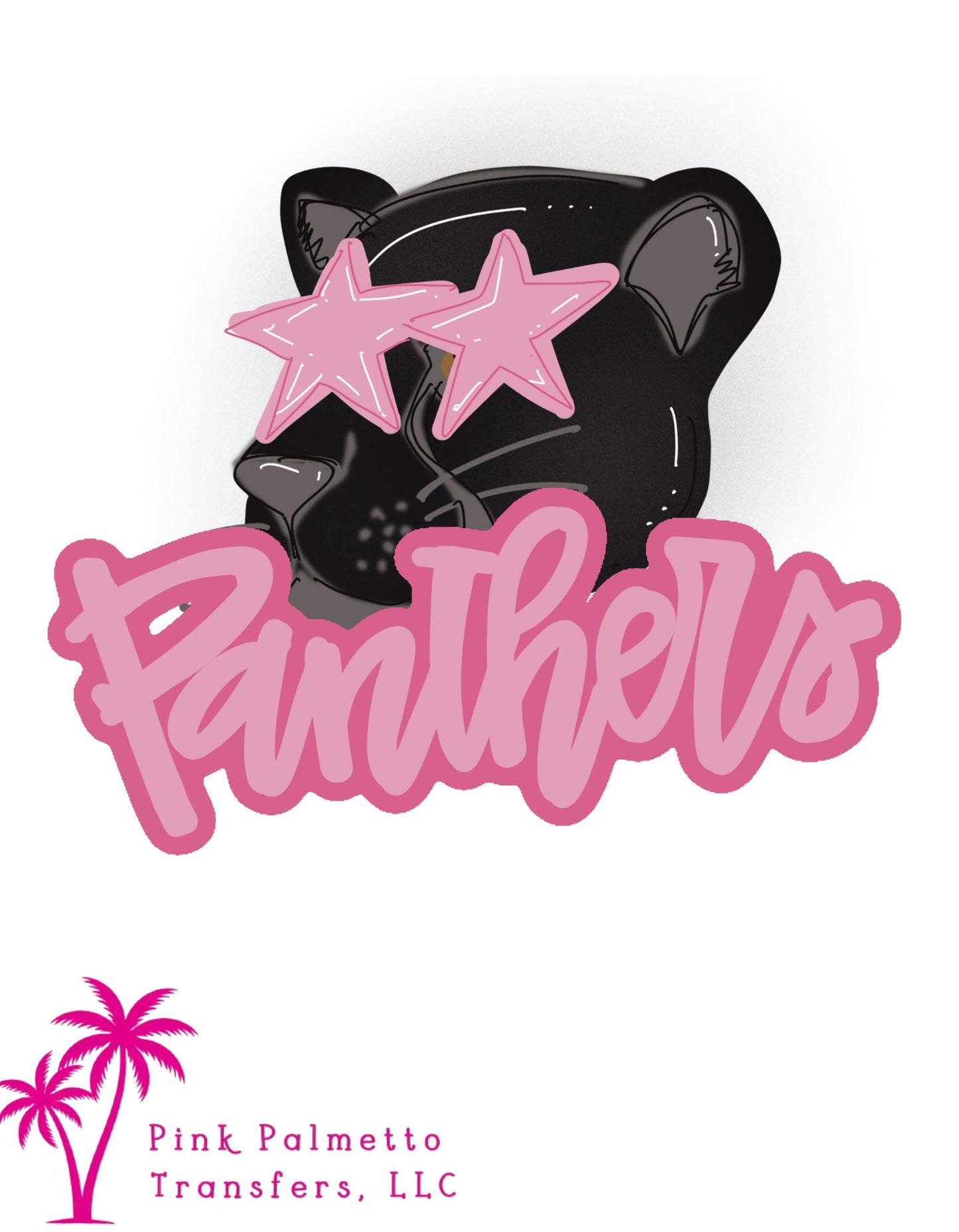 Pink Panther 10" DTF Transfer