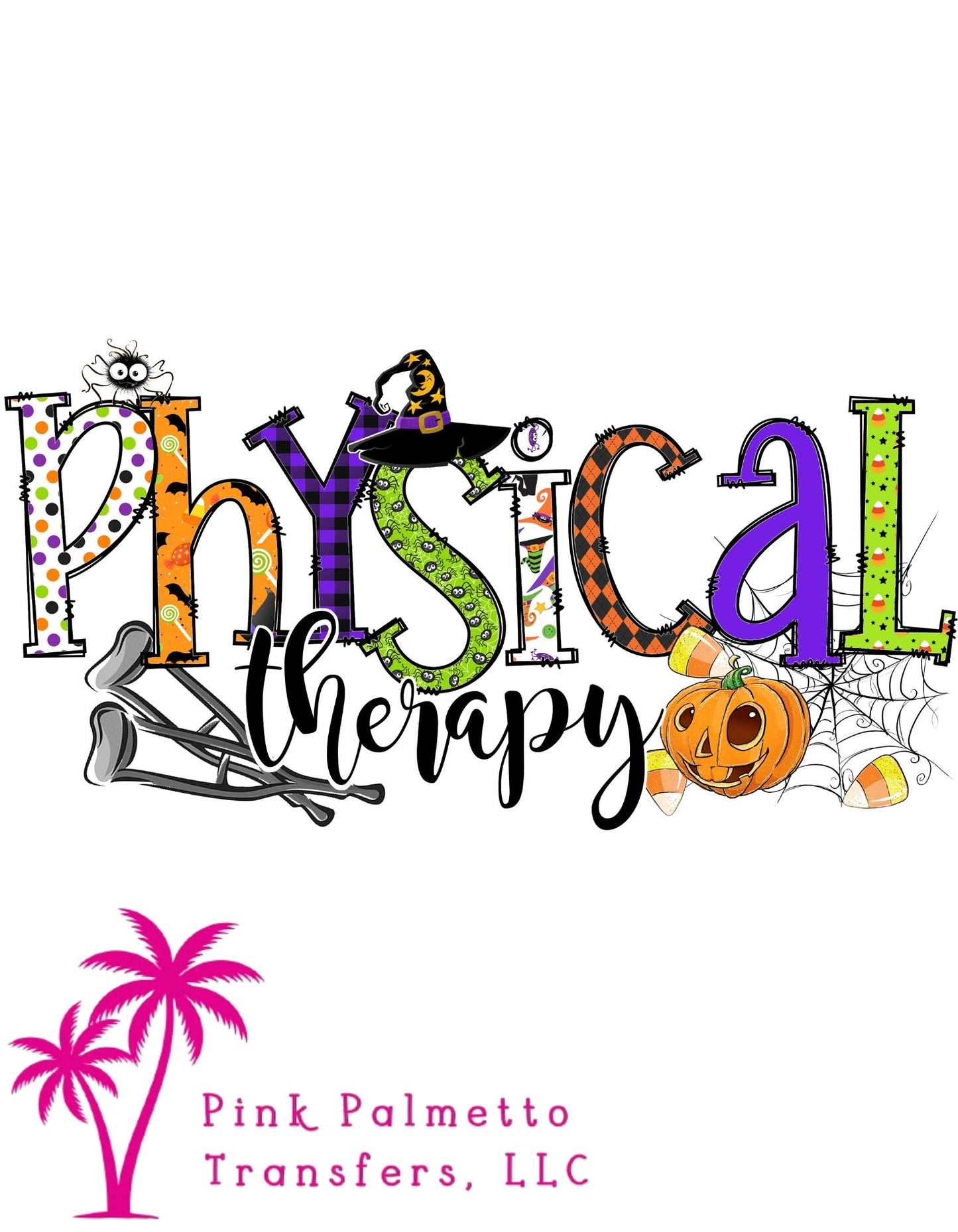Physical Therapy Halloween 12" DTF Transfer