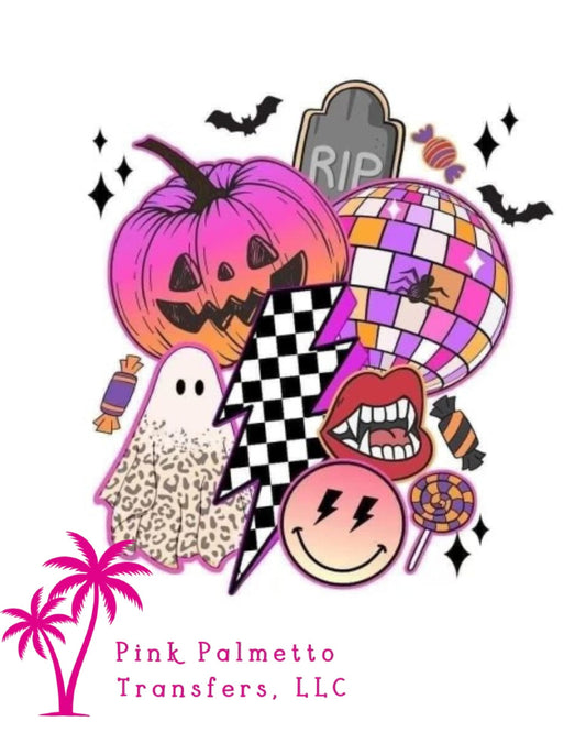 Pumpkin Disco 10" DTF Transfer