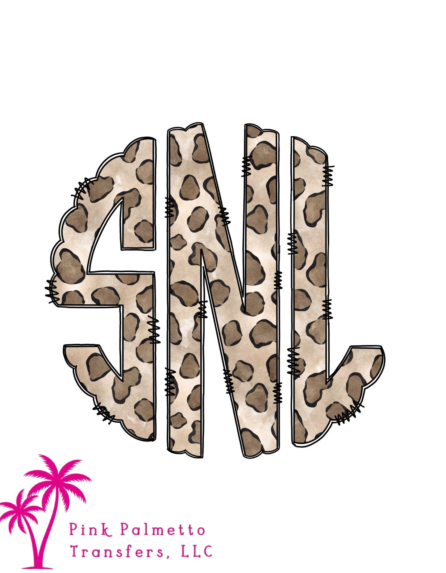 Monogram SNL 12" DTF Transfer