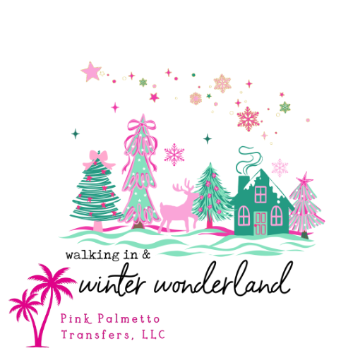 Walking in a Winter Wonderland 10" DTF Transfer