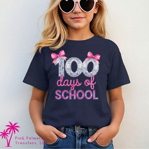 Sparkle 100 Days of School Youth Tshirt