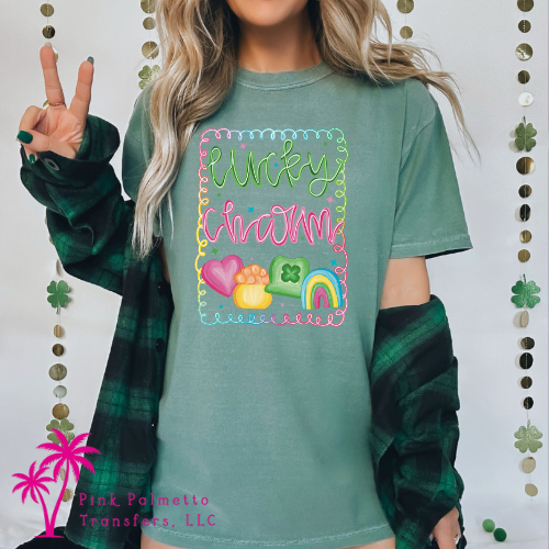 Lucky Charm Comfort Colors Tshirt