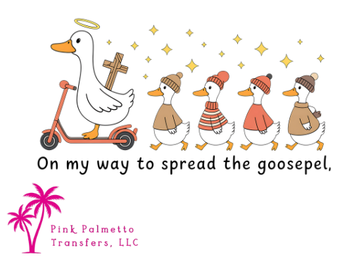 Spread the Goosepel 10" DTF Transfer