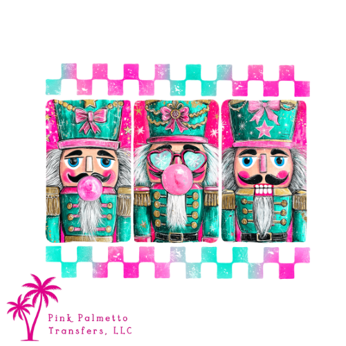 Nutcracker Bubble Gum 12" DTF Transfer