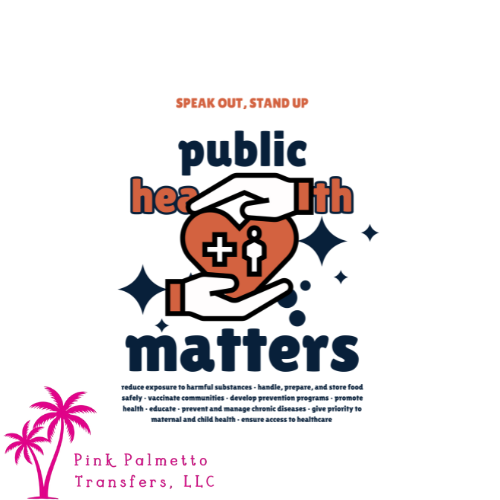 Public Health Matters 12" DTF Transfer