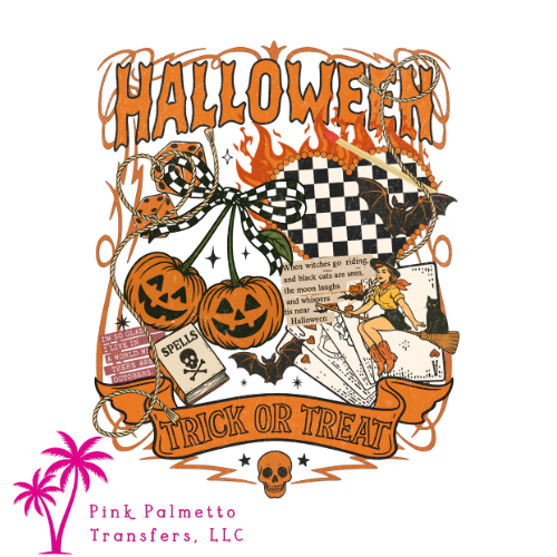 Multi Halloween 10" DTF Transfer