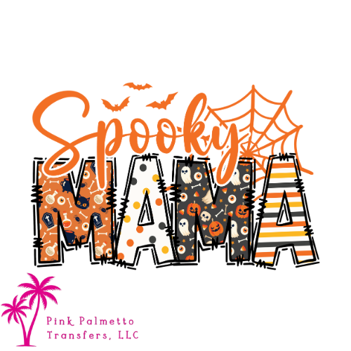 Spooky Mama Spider 12" DTF Transfer