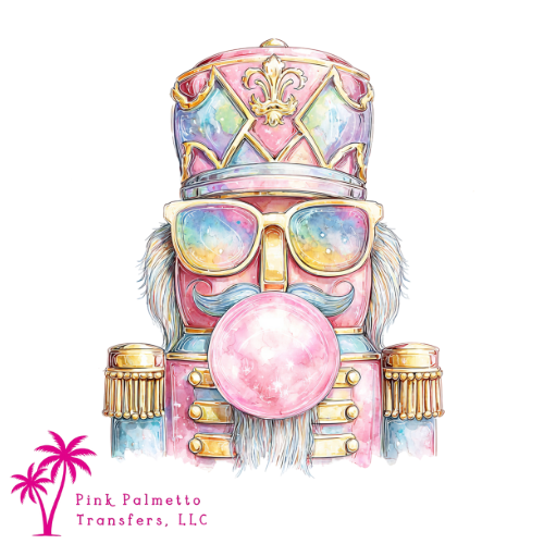 Pastel Nutcracker 12" DTF Transfer