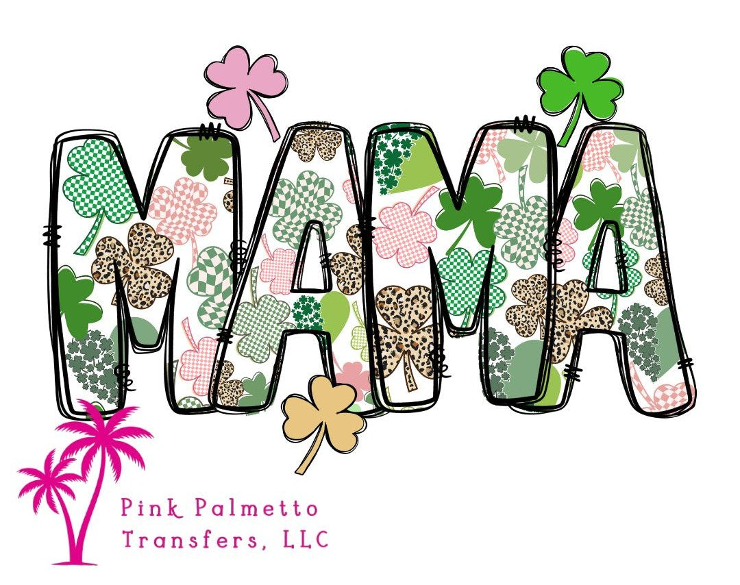 Mama St. Patricks Day 12" DTF Transfer