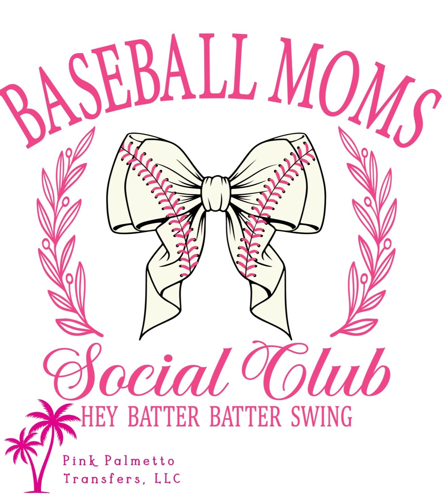 Baseball Social Club 10" DTF Transfer