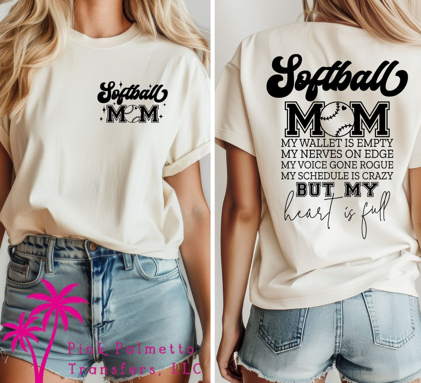 Softball Mom Short Sleeve Tshirt
