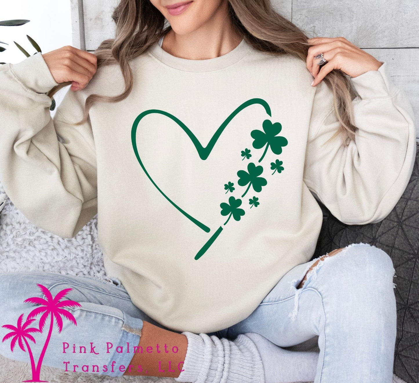 St. Patrick's Heart Sweatshirt