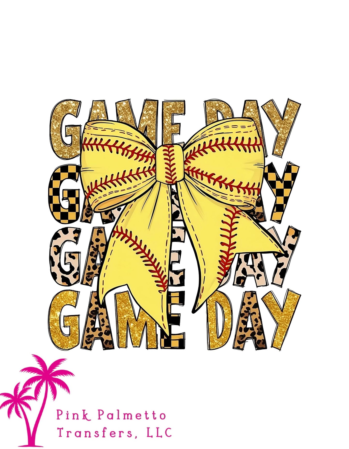 Softball Game Day 12" DTF Transfer