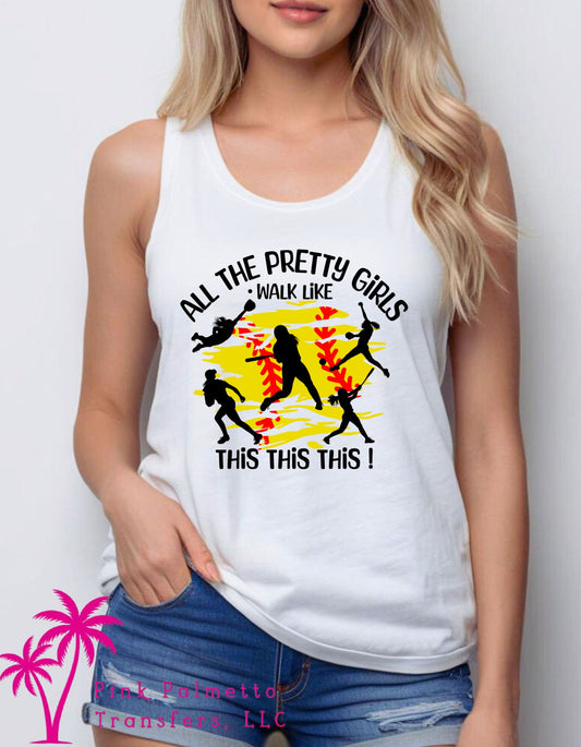 All The Pretty Girls Racerback Tank