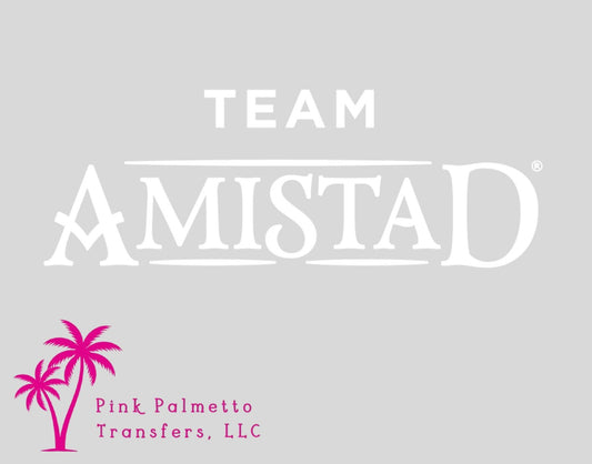 Team Amistad 10" DTF Transfer