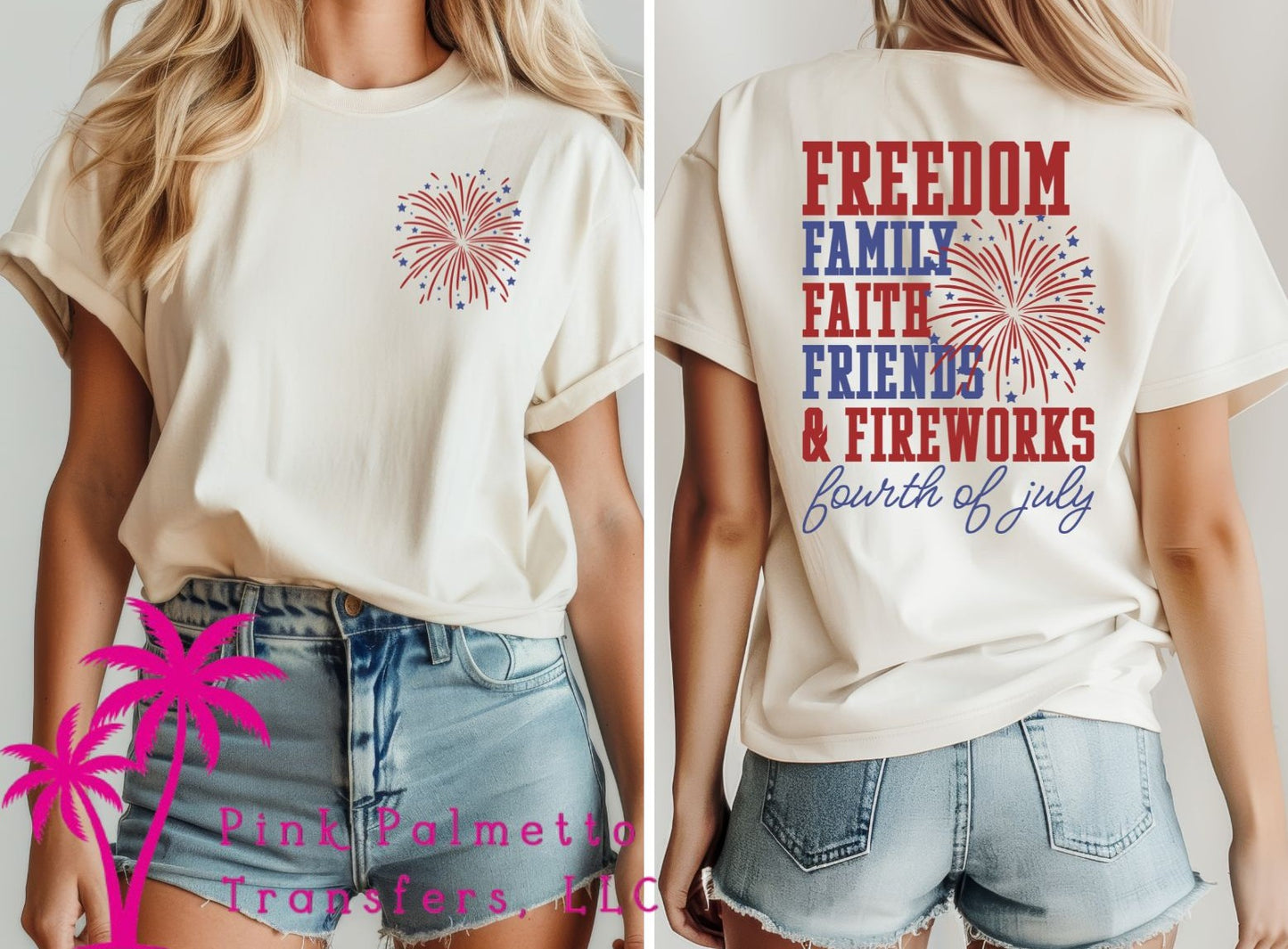 Firework Freedom Tshirt