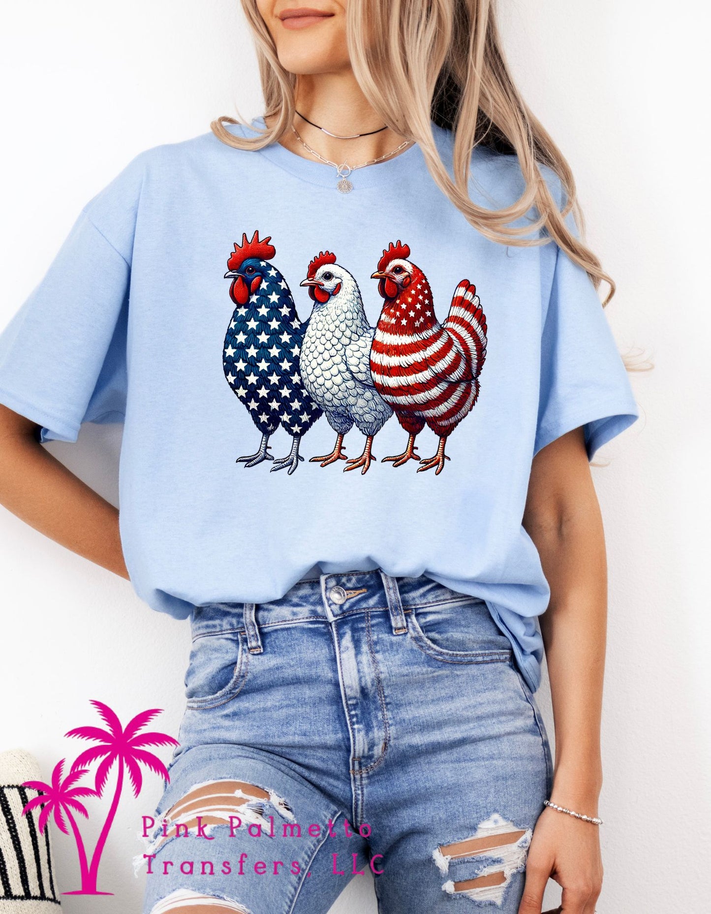 American Chickens Tshirt