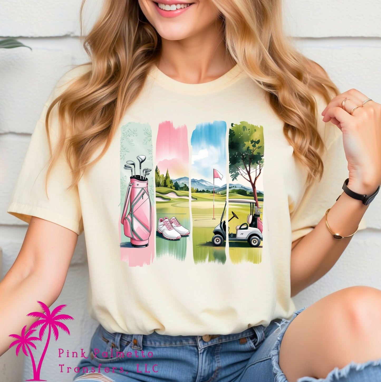 Preppy Golf Tshirt