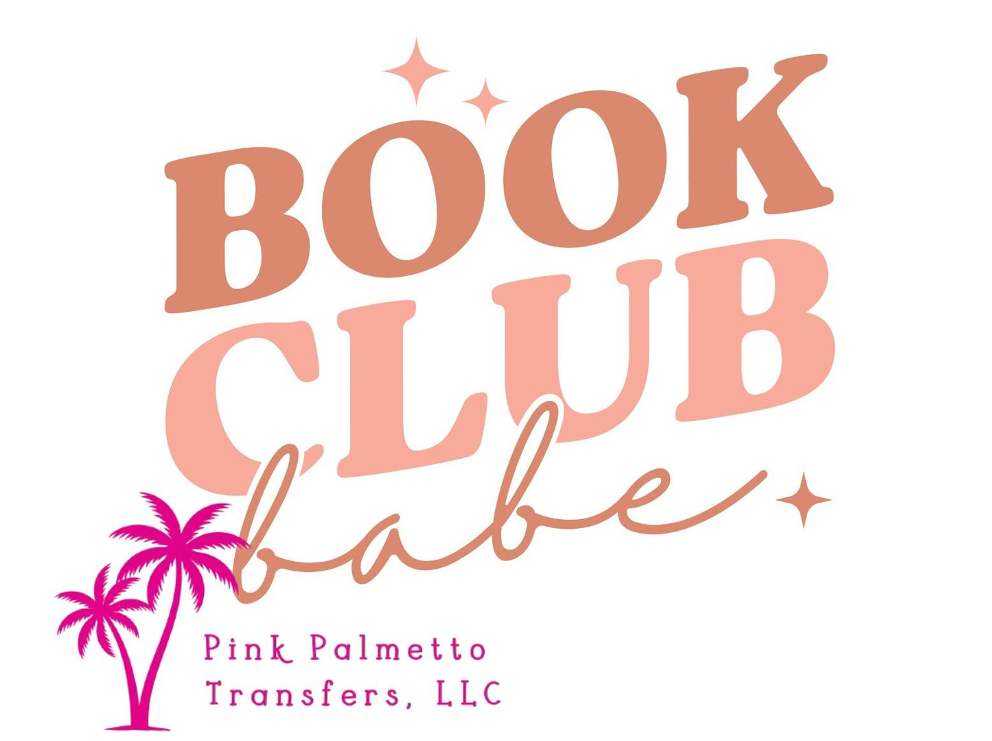 Book Club Babe 10" DTF Transfer