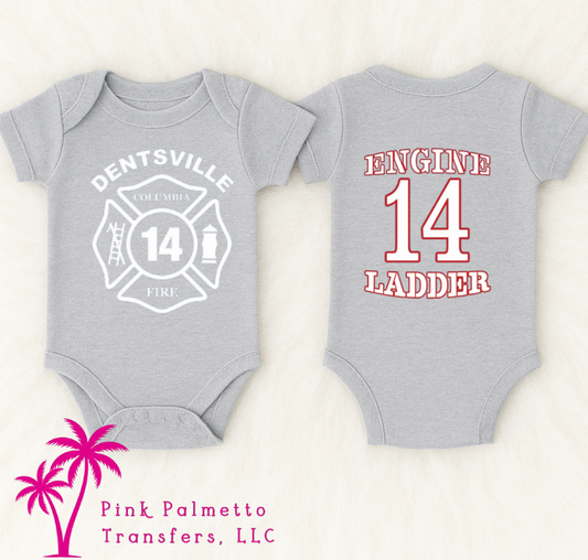 Fire Station Onesie