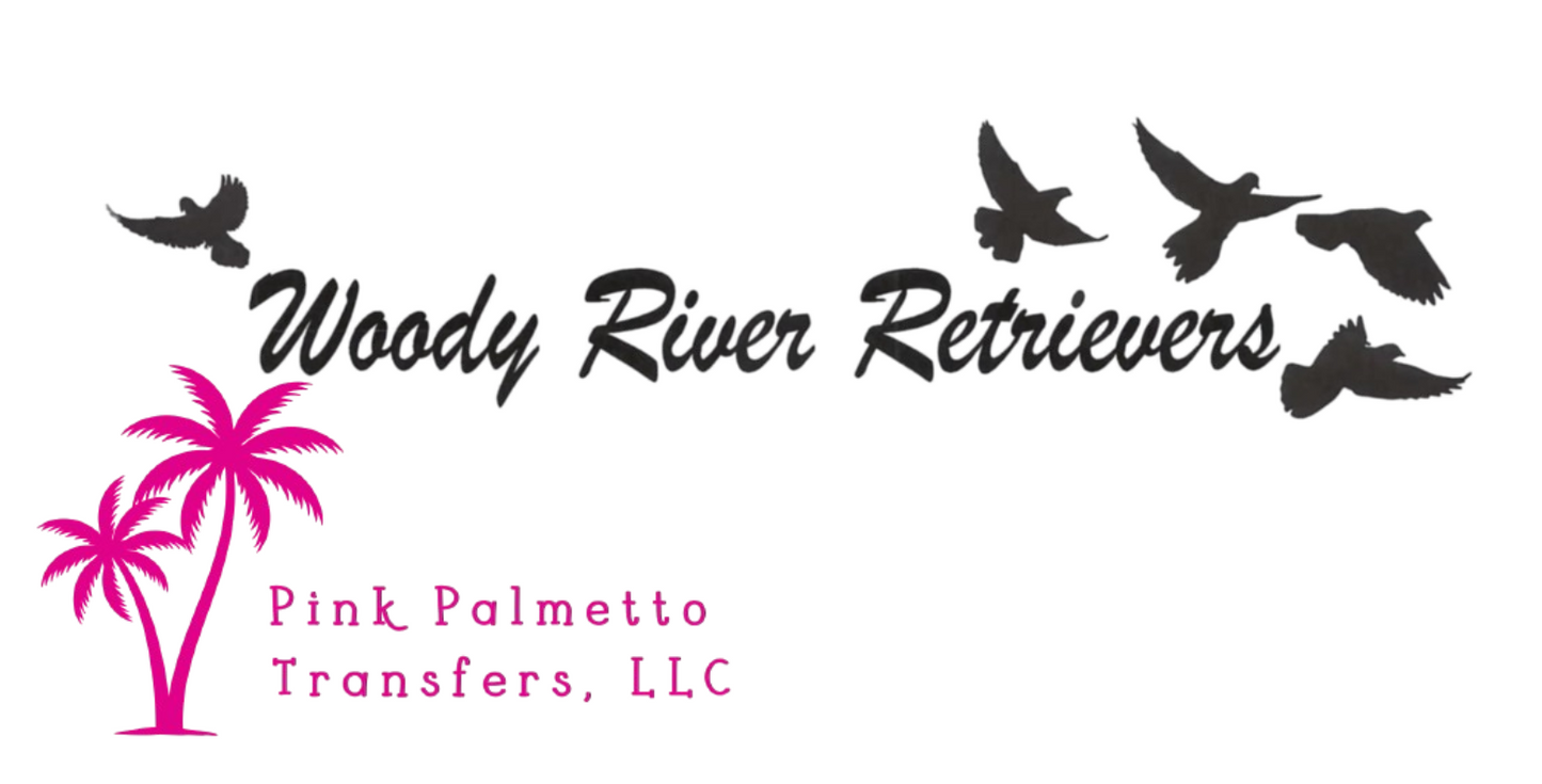 Woody River Retrievers 4.5" DTF Transfer