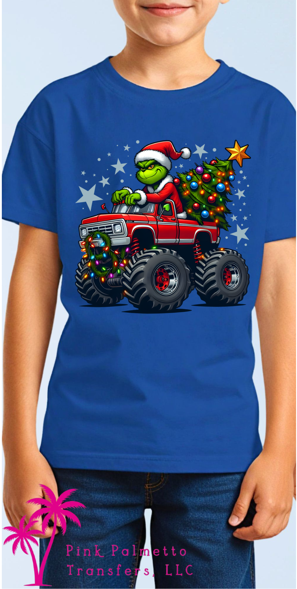 Youth Grinch Truck Tshirt