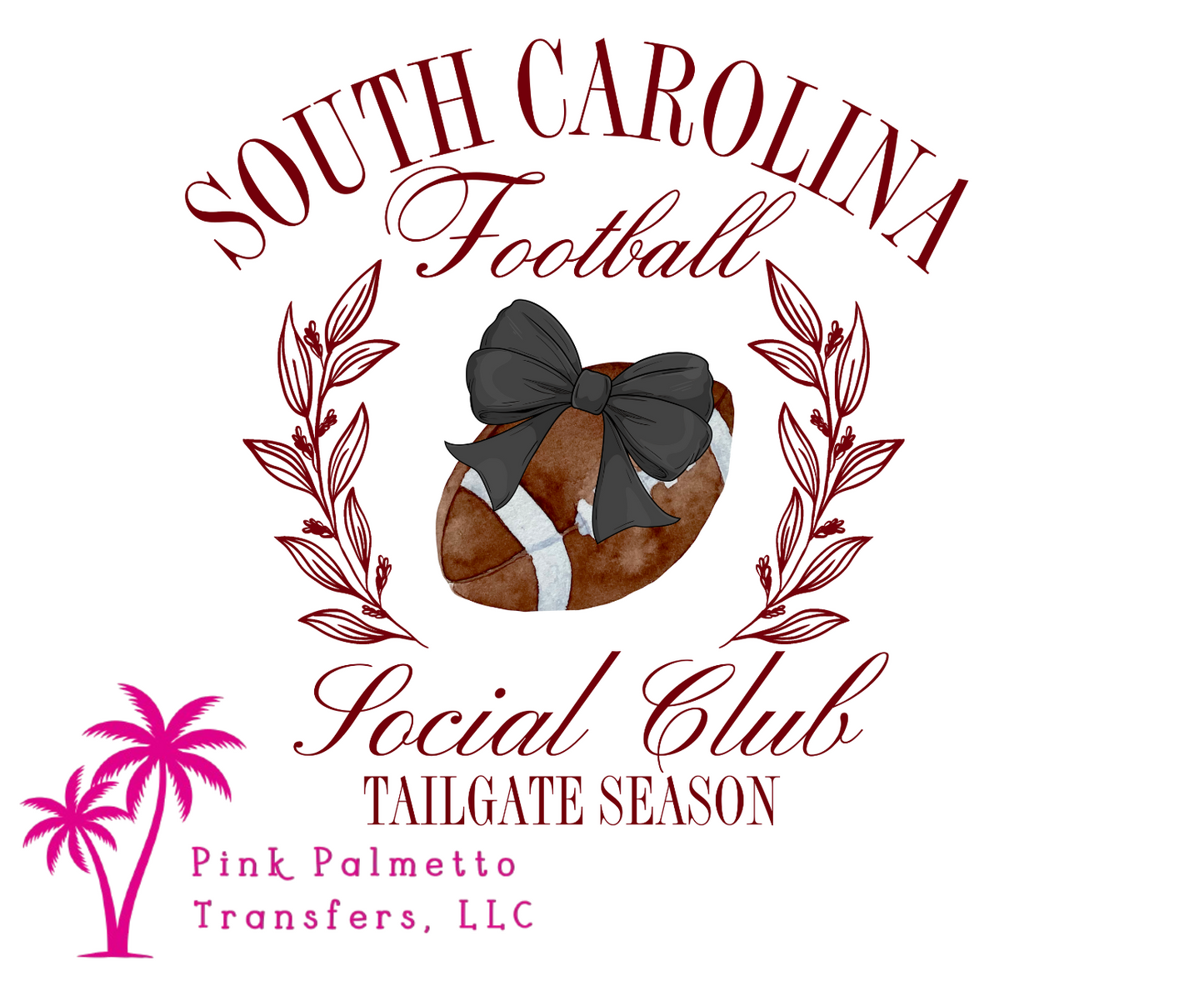 USC Social Club 4" DTF Transfer