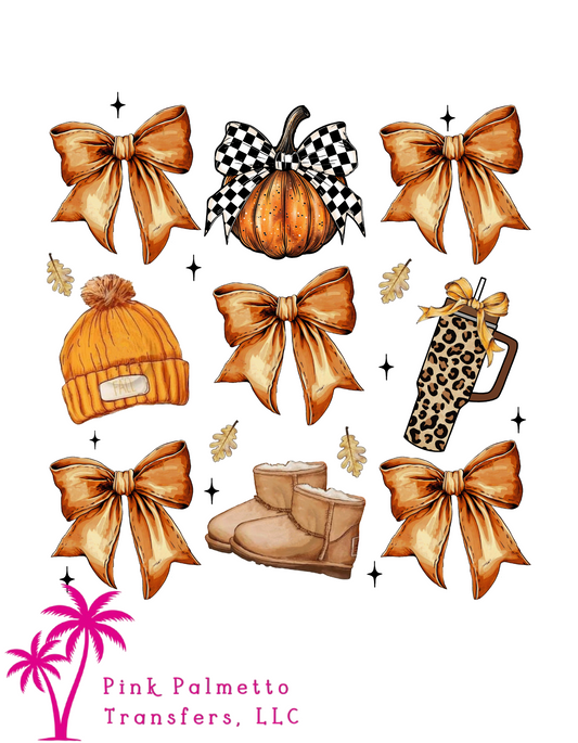 Coquette Fall 10" DTF Transfer
