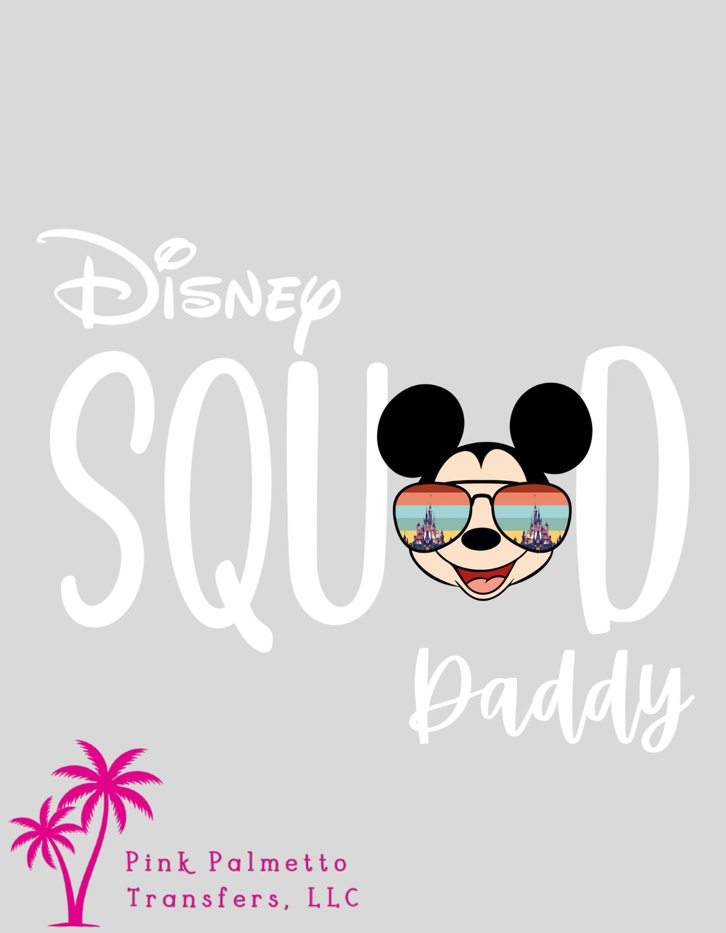 Disney Squad Mickey 12" DTF Transfer