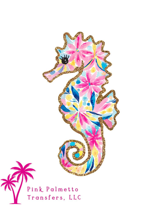 Seahorse 10" DTF Transfer