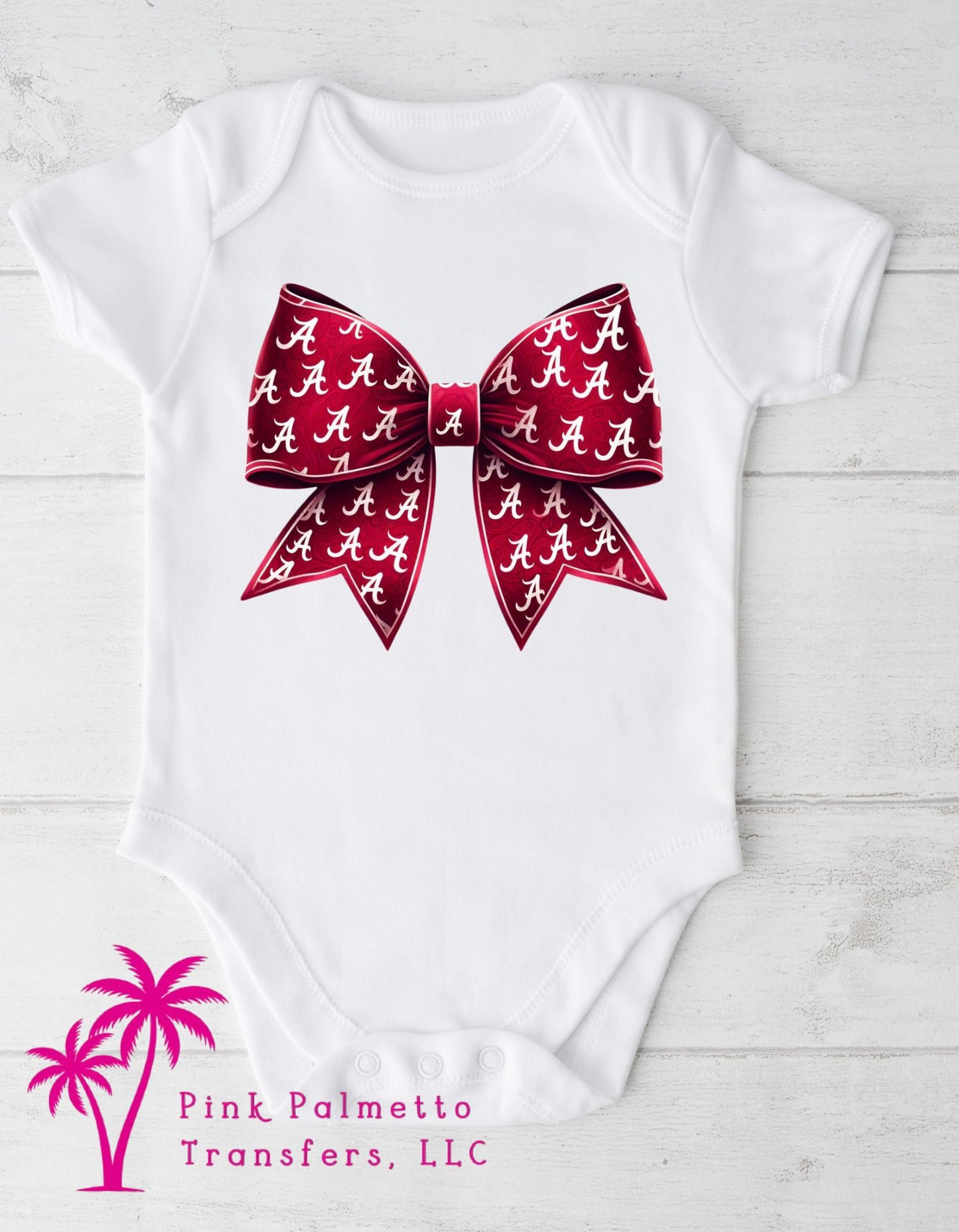 Alabama Bow Onesie