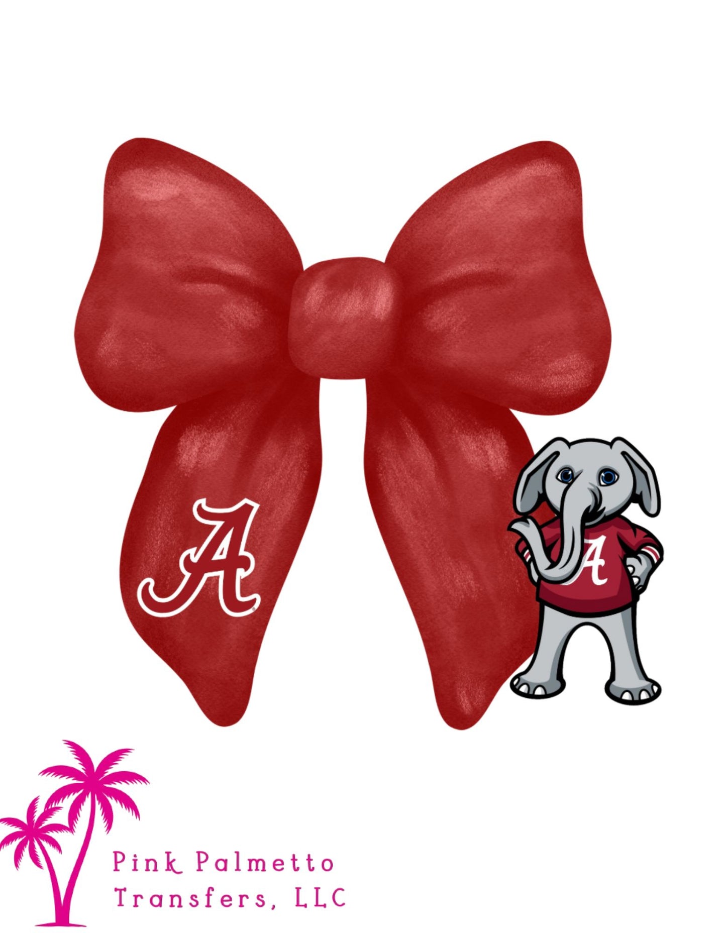 Alabama Bow DTF Transfer