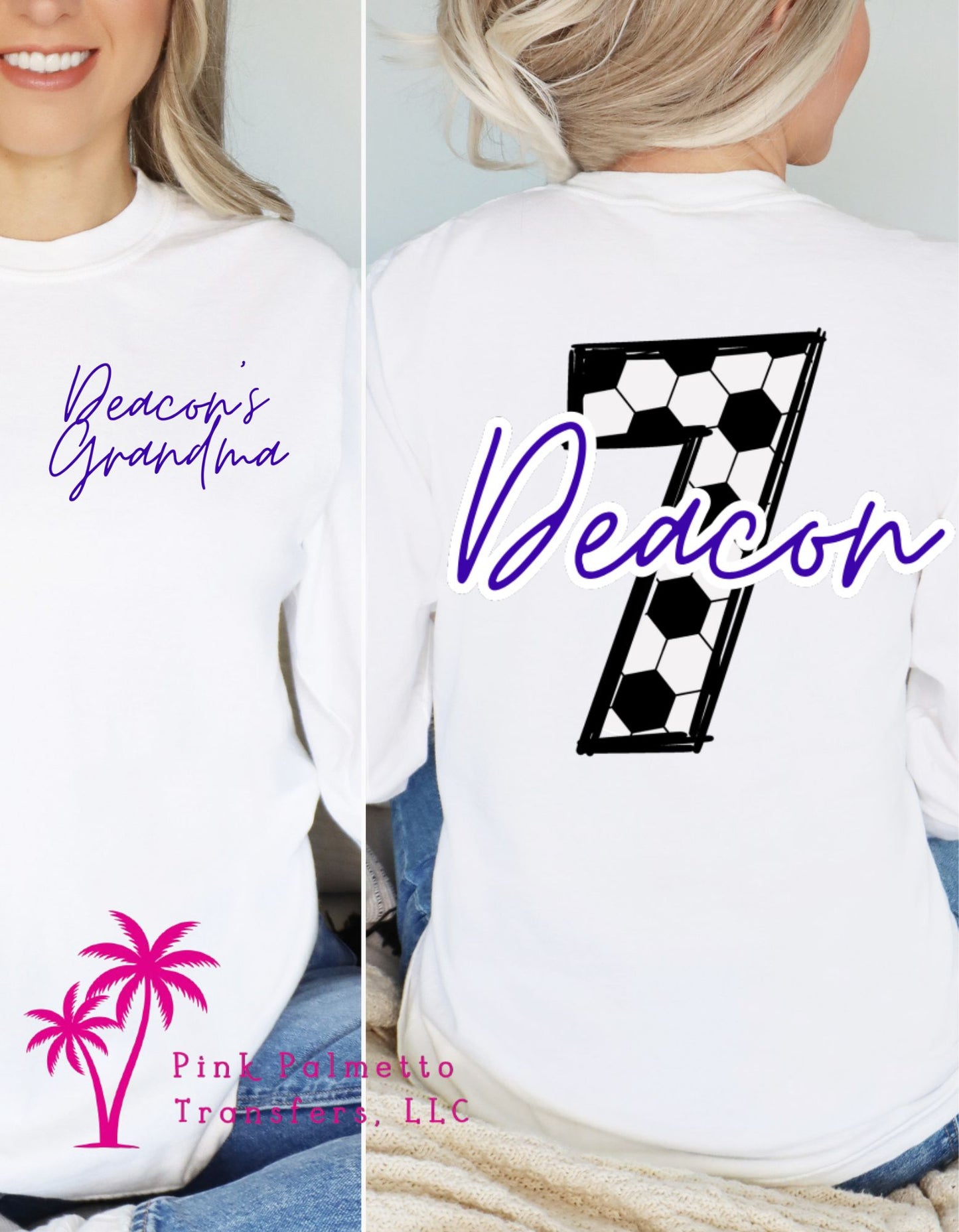 Deacon's Grandma Soccer Tshirt