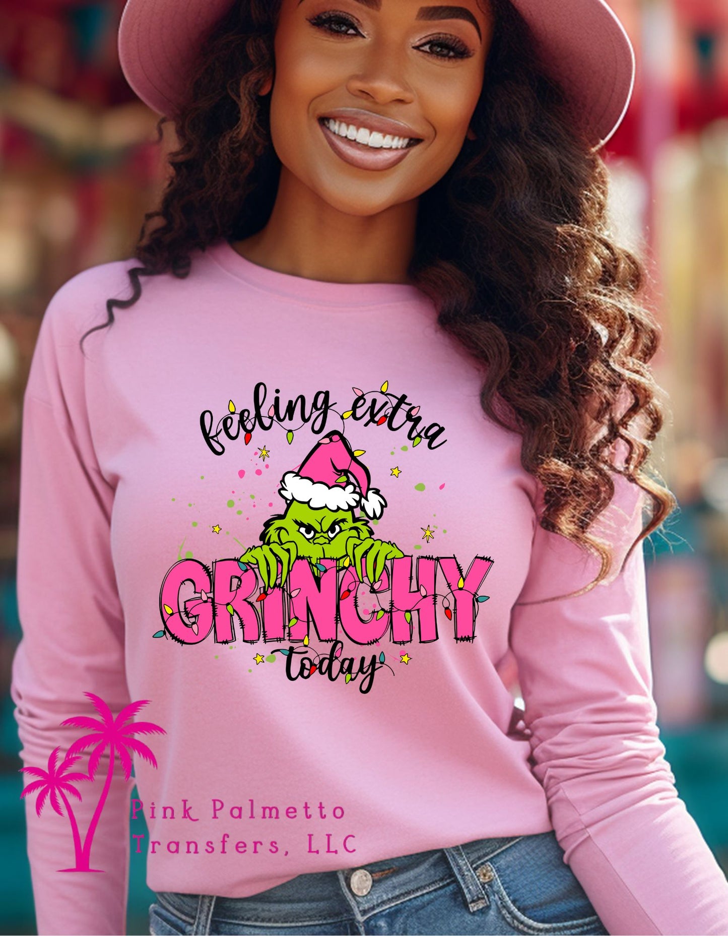 Feeling Extra Grinchy Long Sleeve Tshirt