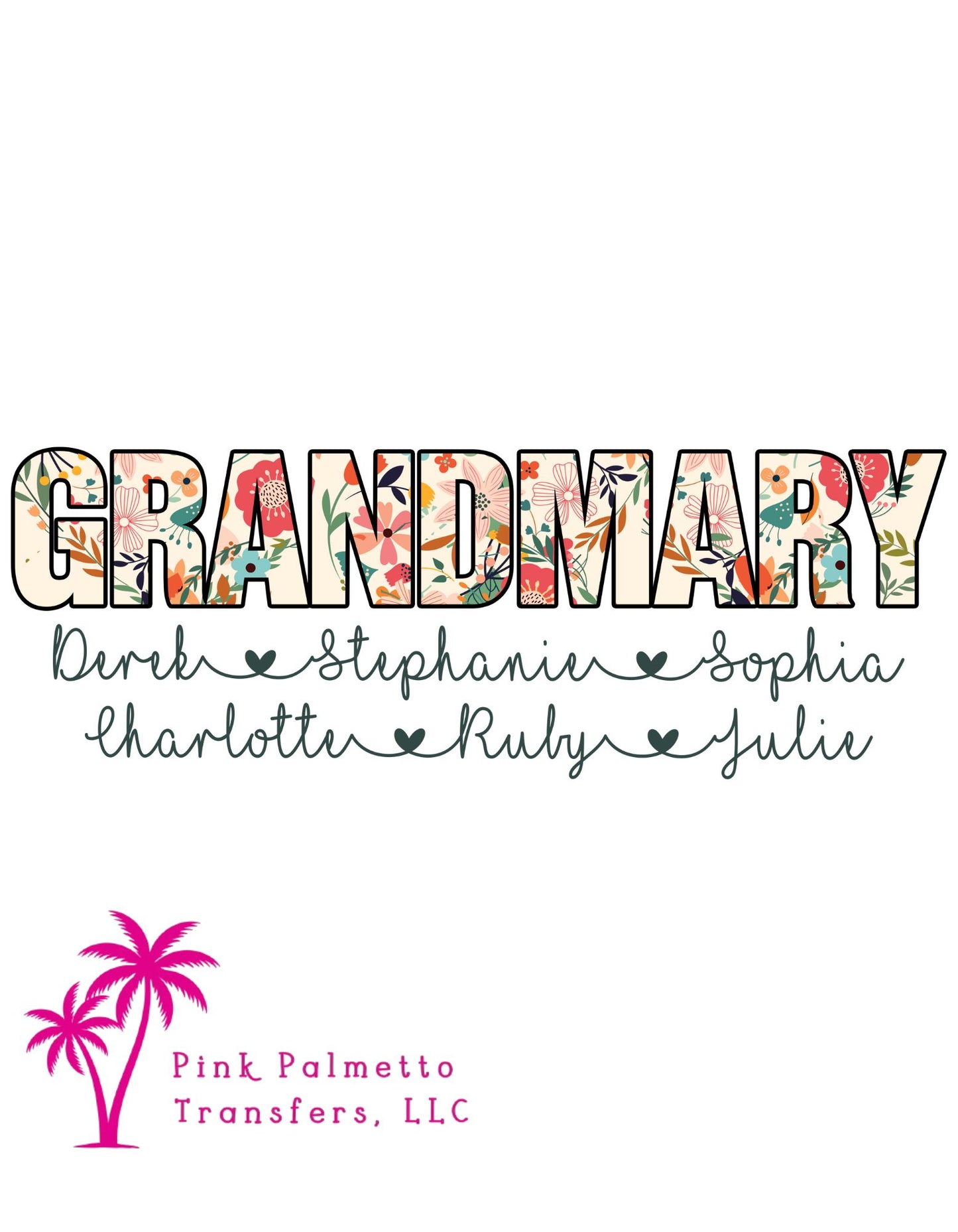 Grandmary 12" DTF Transfer