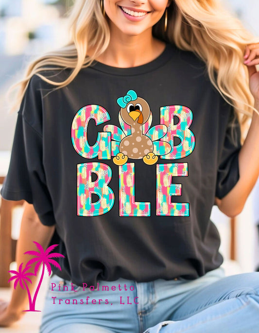 Gobble Gobble Short Sleeve Tshirt