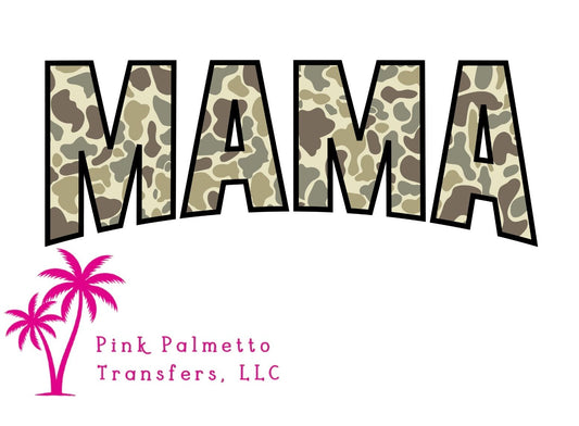 Camo Mama 12" DTF Transfer