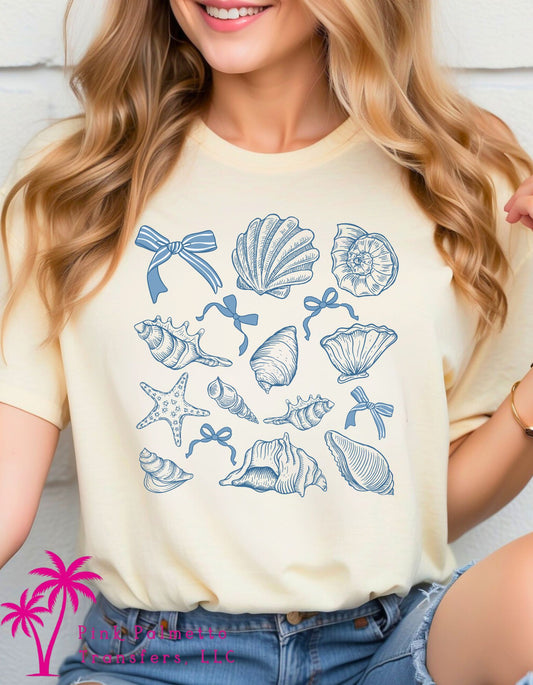 Coastal Seashell Tshirt
